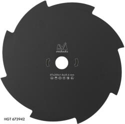 Evotools Disc Cutit Pentru Motocoasa 255x25.4x1.6 mm, 8 dinti, Evotools 673942 (673942)