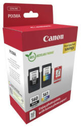 Canon Pachet cartuse de cerneala Canon PG-560/ CL-561 Photo Value pack (3713C008AA) pentru Canon PIXMA TS5350 TS5351 TS5352 TS5353 (3713C008)