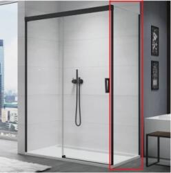 SanSwiss Perete lateral SanSwiss Cadura CAST 120 x H200 cm profil negru mat (CAST1200607)