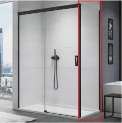 SanSwiss Perete lateral SanSwiss Cadura CAST 75 x H200 cm profil negru mat (CAST0750607)