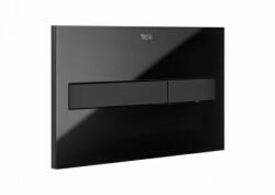 Roca Clapeta dubla actionare Roca PL7 culoare negru lucios 250x160 mm (A890088308)