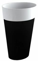 Besco Lavoar freestanding Besco Uniqa 32x46xH85cm, exterior negru si interior alb (BSCUMD-U-WO)