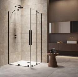 Radaway Cabina dus Radaway Furo KDD 100x100xH200 cm, negru (10105100-54-01L+10105100-54-01R)