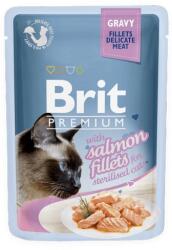 Brit Premium Cat Delicate Fillets in Gravy with Salmon for Sterilised - 85 g