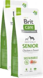 Brit BRIT CARE Care Dog Sustainable Senior Chicken & Insect 2x12kg