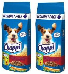 Chappi Chappi Száraz kutyatáp marhahússal, baromfival és zöldségekkel 2x13.5kg