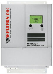 Western Co - Italia Controler solar profesional MPPT WRM30+, 30A, 12/24V/48V (WIT015500)