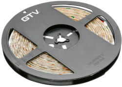 GTV LED szalag, LED FLASH technológia, SMD5050, IP65, 60LED/m, 14, 4W/m, 850lm/m, 6500K, 10mm széles (GTV-LD-5050-300-65-ZB) (GTV-LD-5050-300-65-ZB)