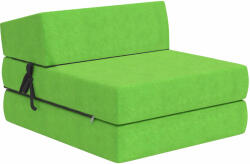 Jaamatrac Összehajtható matrac 200x70 cm Zöld