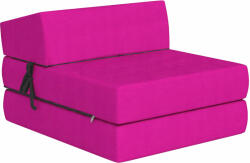 Jaamatrac Összehajtható matrac 200x70 cm Rózsaszín