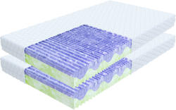Ja a matrac ZUNO matracok profilozott habból 90x200 (2 db) - 1+1