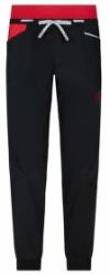 La Sportiva MANTRA PANT Women Pantaloni Black/Hibiscus S