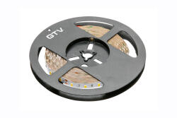 GTV LED szalag, LED FLASH technológia, SMD5050, IP20, 60LED/m, 14, 4W/m, 900lm/m, 6500K, 10mm széles (GTV-LD-5050-300-20-ZB) (GTV-LD-5050-300-20-ZB)