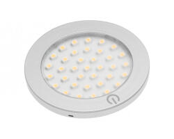 GTV LED lámpatest kapcsolóval CASTELLO, 2, 8W, 180lm, 36SMD3528, 3000K, 12V/DC, 2m kábel, miniAMP (GTV-LD-CS36CB-53) (GTV-LD-CS36CB-53)
