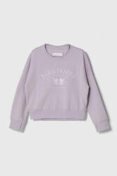 Abercrombie & Fitch gyerek felső lila, nyomott mintás - lila 157/163