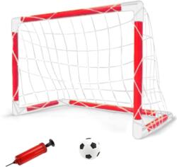 Magic Toys Piros focikapu szett labdával és hálóval 41×62×30 cm (MKL231881)