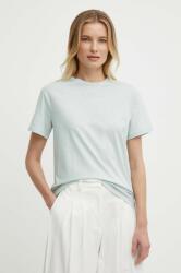 Calvin Klein pamut póló női, szürke - kék M - answear - 21 990 Ft