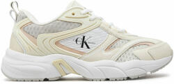 Calvin Klein Sneakers Calvin Klein Jeans Retro Tennis Low Lace Mh Ml Met YW0YW01373 B White/Creamy White/Whisper Pink 0LE