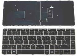 HP EliteBook 840 G3 745 G3 745 G4 840 G4 ZBook 14u G4 series trackpointtal (pointer) fekete magyar (HU) laptop/notebook billentyűzet ezüst kerettel