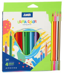 Statovac Színes ceruzák Junior Ultra color háromszög alakú, 20+4 darabos (130208)