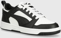 PUMA gyerek sportcipő Rebound V6 Lo Jr fehér - fekete 35.5