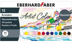 Faber-Castell Eberhard Faber olajpasztell kréta készlet 12db-os STUDIO (E522012)