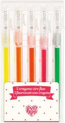 DJECO Viaszkréta-toll készlet 5 neon színben