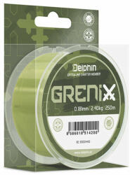 Delphin GRENIX zöld 0, 181mm 2, 40kg 500m monofil zsinór (101004551)