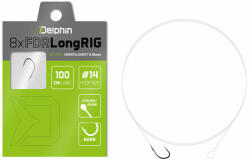 Delphin FDR LongRIG 8db 100cm 0, 16mm BARB 010 kötött horog (101004195)