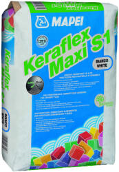 Mapei Keraflex Maxi S1 fehér flex ragasztó 23kg (6422600)