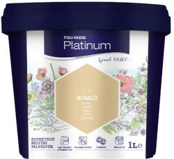Poli-Farbe Platinum beltéri falfesték Komló K30 1l (PO30101049)