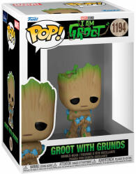 Funko POP! Marvel I am Groot - Groot with Grunds vinyl 10cm figura