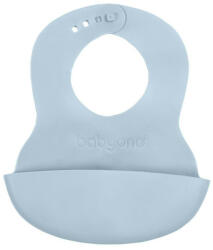 BabyOno elõke - műanyag puha állítható kék 835/02 (CMT68885619)