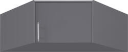 MEBLAR Smart SRN4 1 ajtós felső sarokszekrény antracit gardrób szekrény