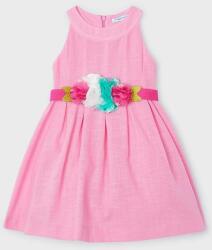 Mayoral gyerek ruha rózsaszín, mini, harang alakú - rózsaszín 92 - answear - 25 990 Ft