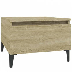 vidaXL Sonoma-tölgyszínű szerelt fa kisasztal 50x46x35 cm (819522)
