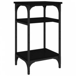 vidaXL Fekete színű szerelt fa kisasztal 35 x 30 x 60 cm (825802)