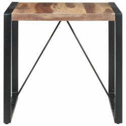 vidaXL Paliszander felületű tömör fa étkezőasztal 80 x 80 x 75 cm (321602)