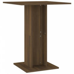 vidaXL Barna tölgy színű szerelt fa bisztróasztal 60 x 60 x 75 cm (815104) - plaza8
