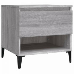 vidaXL Sonoma-tölgyszínű szerelt fa kisasztal 50 x 46 x 50 cm (819560)