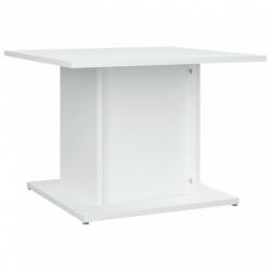 vidaXL Fehér forgácslap dohányzóasztal 55, 5 x 55, 5 x 40 cm (810316) - plaza8