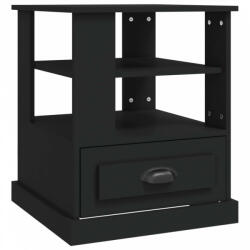 vidaXL Fekete színű szerelt fa kisasztal 50x50x60 cm (816409)