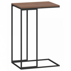 vidaXL Fekete szerelt fa kisasztal 40 x 30 x 59 cm (336129) - plaza8