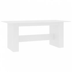 vidaXL Fehér forgácslap étkezőasztal 180 x 90 x 76 cm (800468) - plaza8