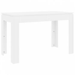 vidaXL Fehér forgácslap étkezőasztal 120 x 60 x 76 cm (800756) - plaza8