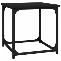 vidaXL Fekete színű szerelt fa kisasztal 40 x 40 x 40 cm (823287) - plaza8