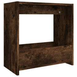 vidaXL Füstös tölgyszínű szerelt fa kisasztal 50 x 26 x 50 cm (826629)