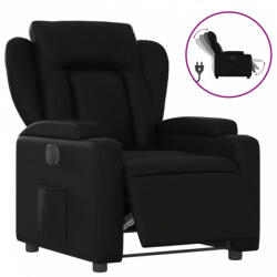 vidaXL Fekete műbőr elektromos dönthető fotel (3204530)