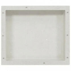 vidaXL Matt fehér zuhanyfal-mélyedés 41 x 36 x 10 cm (151390) - plaza8