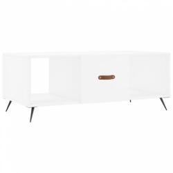 vidaXL Fehér szerelt fa dohányzóasztal 102 x 50 x 40 cm (829268) - plaza8